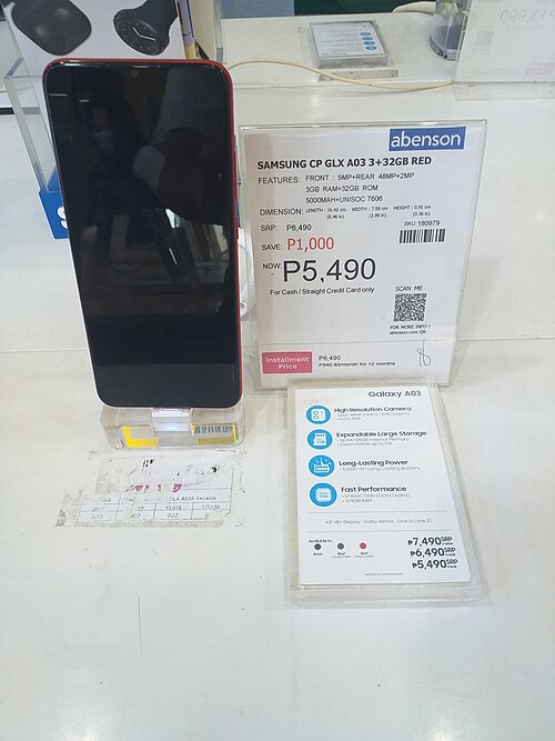 Samsung Galaxy A03